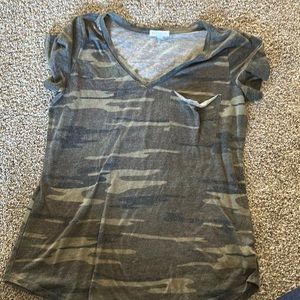 Comfy Camo pocketed tee! Used but had worn look at purchase !